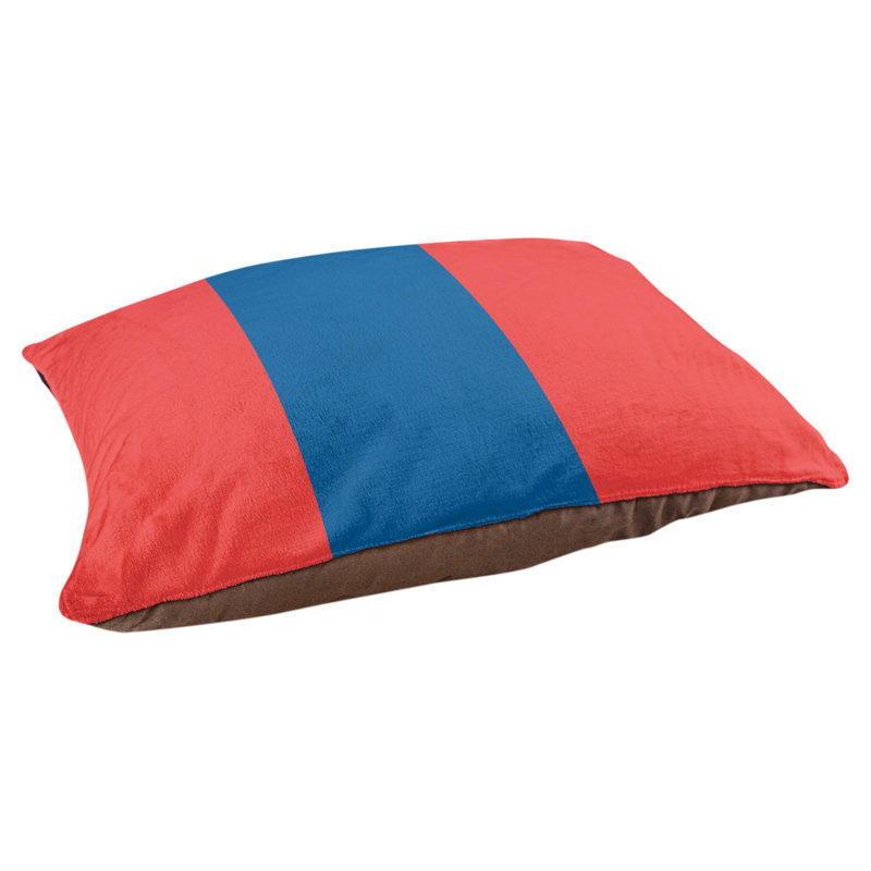 Coussin extérieur Philadelphia, Moyen (l 28 po x P 18 po x H 9,5 po), Rouge / bleu Dodger / rouge