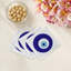 Serviettes de table en satin de coton Evil Eye