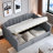 Stefoni Modern Upholstered Daybed with Underneath Storage and Soft Textile Headboard-355109572-355109571