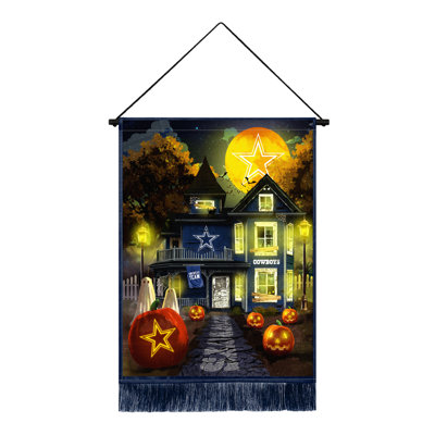 Tapisserie DEL NFL Dallas Cowboys pour l'Halloween | 61 x 46 cm