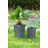 Cement Planter Large, Indoor Outdoor Garden Functional  Decor-748117953