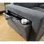 Canapé modulaire en lin 141,5 po Brinsley-692713989