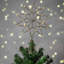 Décoration pour sommet de sapin étoile de Noël 12 po avec lumières DEL