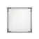 4" Square Shower Drain with Tile-In Pattern Grate
