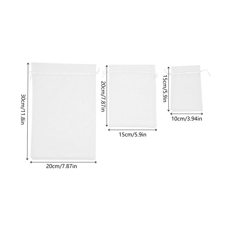 Sacs de protection des fruits, Blanc