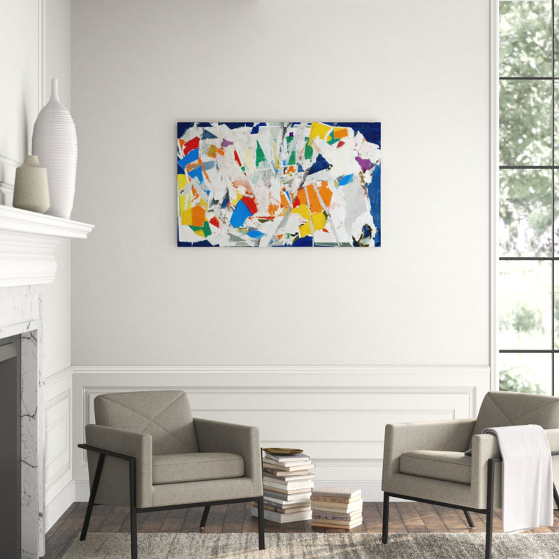 Indian Summer Print by Dylan Grey, 30" H x 49" W, Knife Gel