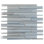 11.8" x 12.2" Glass Mosaic Tile