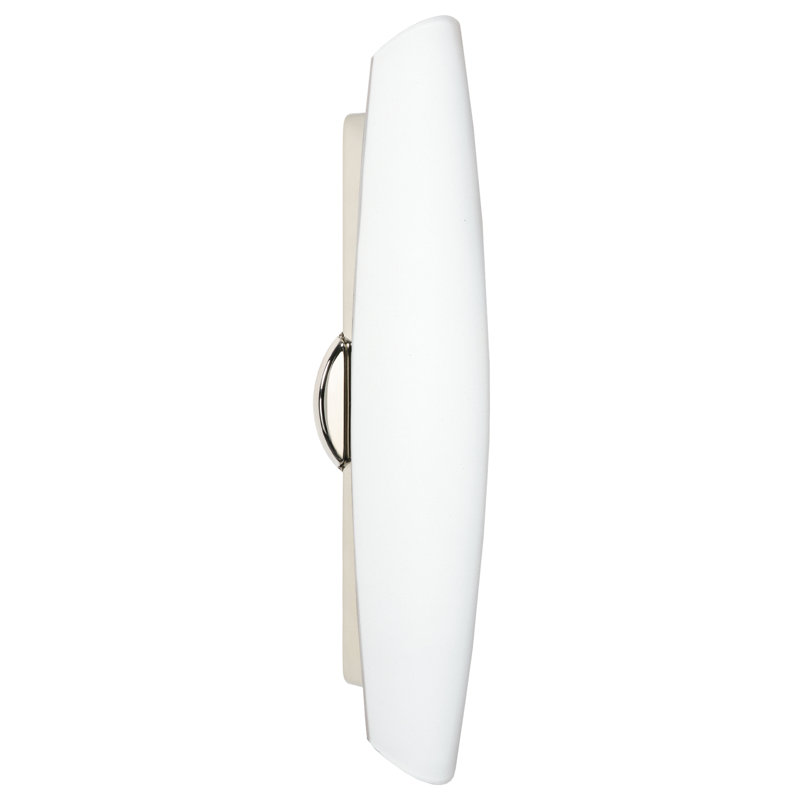 Plafonnier encastré 1 lumière Wander, Nickel poli