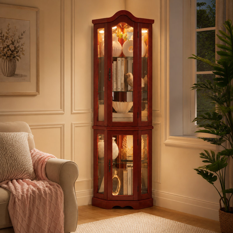 Vitrine de coin Crown Top