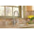 Brantford Pull Out Single Handle Kitchen Faucet with PowerBoost and Reflex-12233260