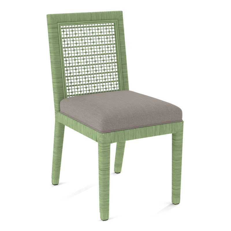 Chaise d'appoint Glinda, Performance de Crypton en pierre; 0884-83, Céleri