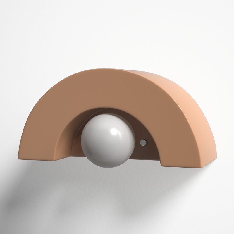 Payam Ceramic Half Moon, Adobe