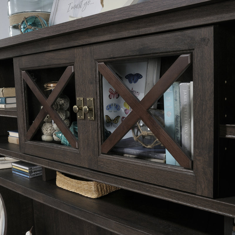 Hutch, Brown finish