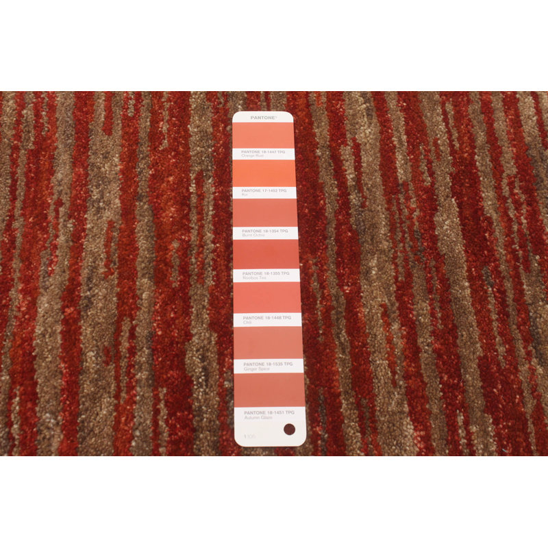 Tapis brun foncé Eternity Gabbeh 5 pi 4 po x 7 pi 11 po