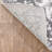 Granada Transitional Oriental Medallion Pattern Grey Rug-61512659