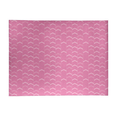 Chenille Chevron Indoor Rug