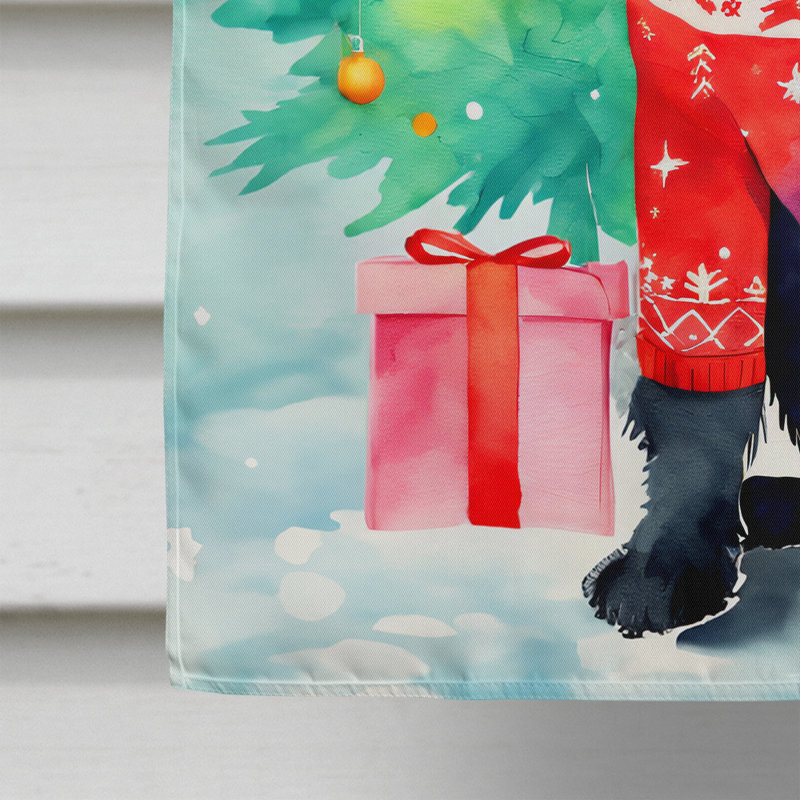Double Sided Polyester Christmas, 40" H x 28" W