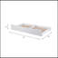Lit simple avec lit gigogne Loreen