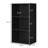 3 Open Shelf Bookcase Modern Storage Display Cabinet
