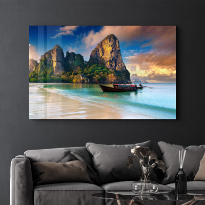 Decorative Tempered Glass Painting