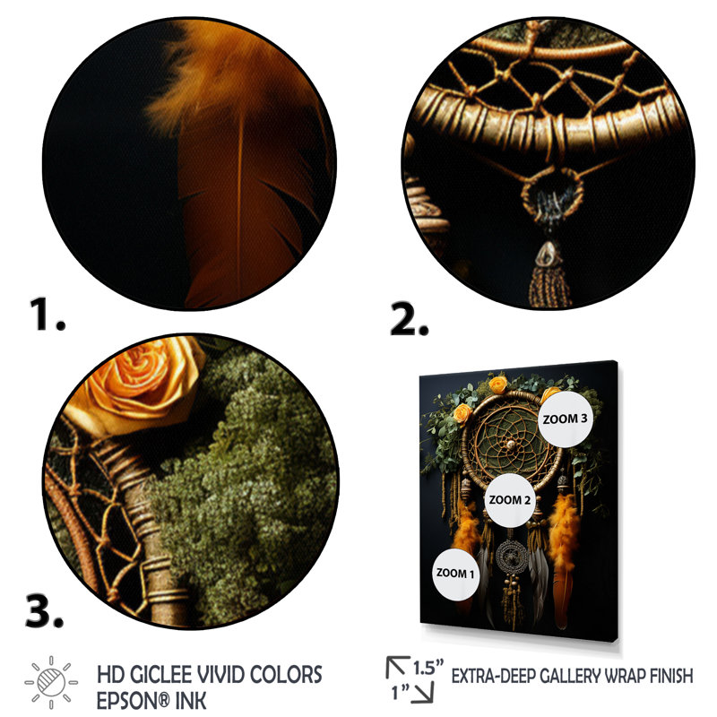 Coghill Native Art Earthly Connections I, H 20 po x l 12 po x P 1 po, Encadrement doré