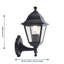 Adden Black 31.5cm H Outdoor Wall Lantern