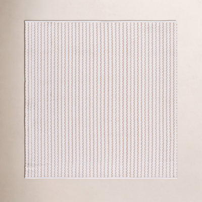 Hand-Woven Chevron Cotton Rug