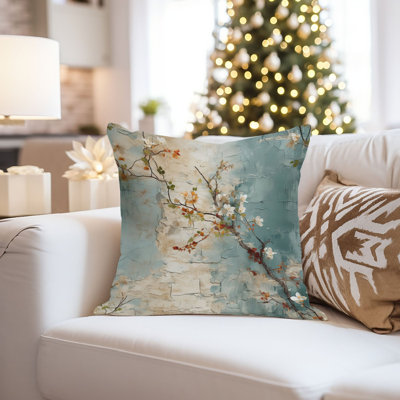 Floral Pillow Cover