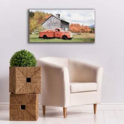 'Pumpkin Patch' by Lori Deiter, Giclee Canvas Wall Art