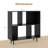 Open Shelf Bookcase With 4 Compartments-755854287