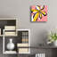 «Oh So Pretty Pink» par Jan Weiss, art mural en verre acrylique-1798089174