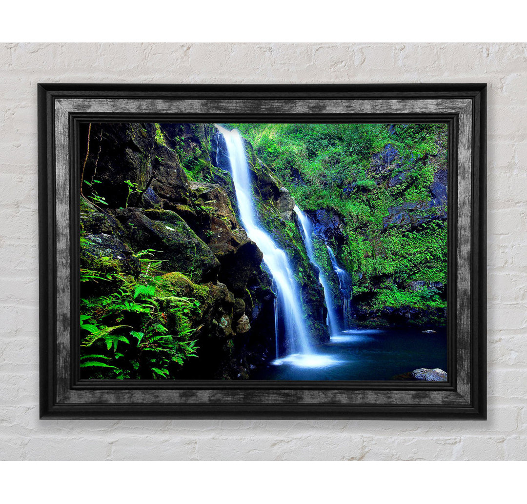 Wasserfall Paradies Trio - Druck