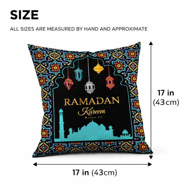 Housse de coussin 2 pièces Ramadan