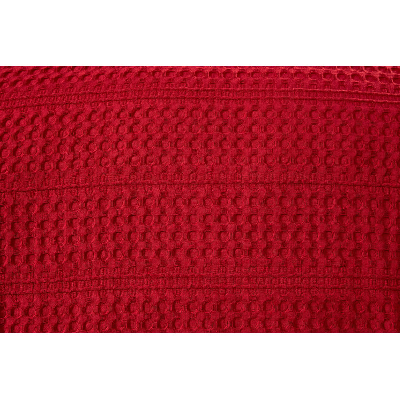 Couvre-lit / couvre-lit 100% coton Damaris, Rouge