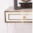 Modern Console Table With Metal Legs