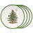Spode Christmas Tree Dinner Plates 10.5"