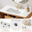Meuble-lavabo mural 36 po avec lavabo en céramique-1863164095