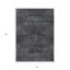 5' X 8' Charcoal Grey Geometric Washable Indoor Outdoor Area Rug