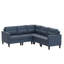 Canapé modulaire rembourré 5 pièces Mirod-121051862