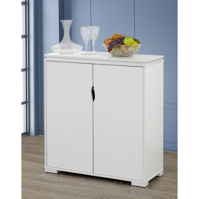 Armoire à chaussures Brassexinc, Blanc