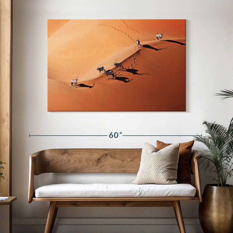 Namib Desert Scene, 32" H x 48" W