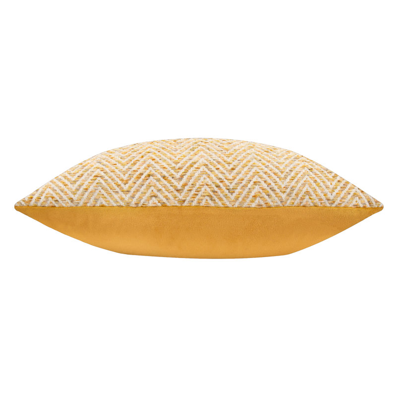 Croft Cushion Cover Square Cushion Cover, Yellow