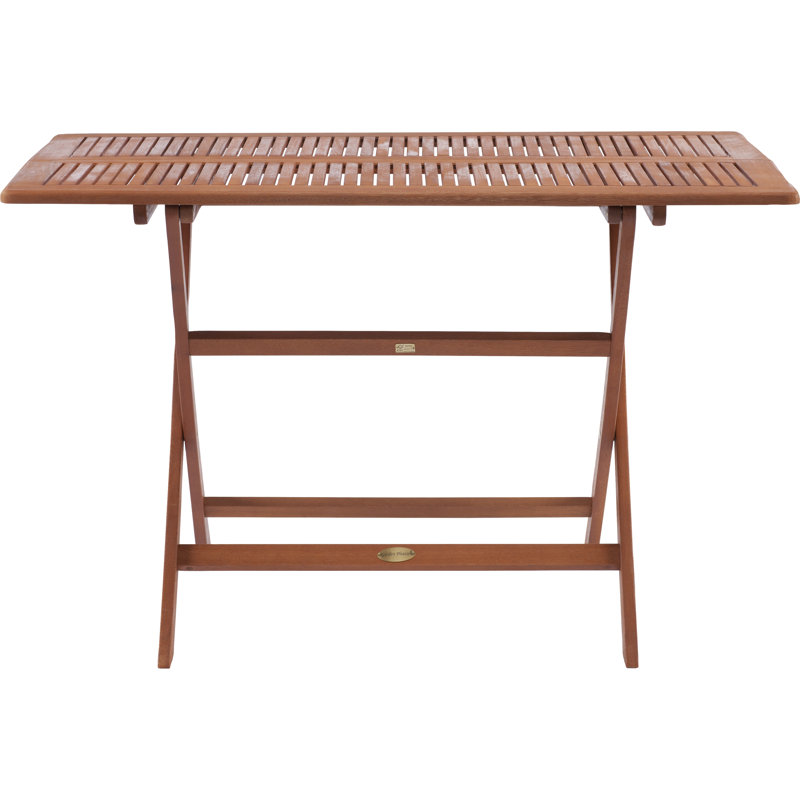 Rectangular Folding Outdoor Dining Table , 120cm cm W 70cm cm D