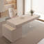 Bureau blanc moderne et simple avec tiroirs-1004768553-1004768555