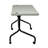Jenely Rectangle Flip Top Training Table with Casters-1046681980