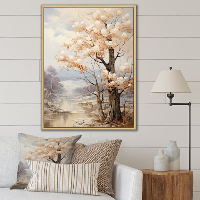 " Muted Tone Oak Trees In Autumnn I "