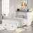 Multi-functional Foldable Murphy Bed  With Charging Station And 1 Large Storage Drawer-674133891-674133890