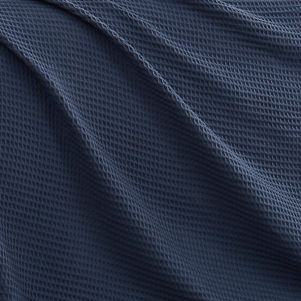 Cotton Throw Blanket, Queen, Blue