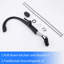 Robinet de cuisine escamotable en acier inoxydable-129171655