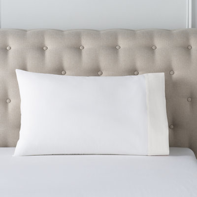  Mandalay Linen Cuff Percale Pillowcases